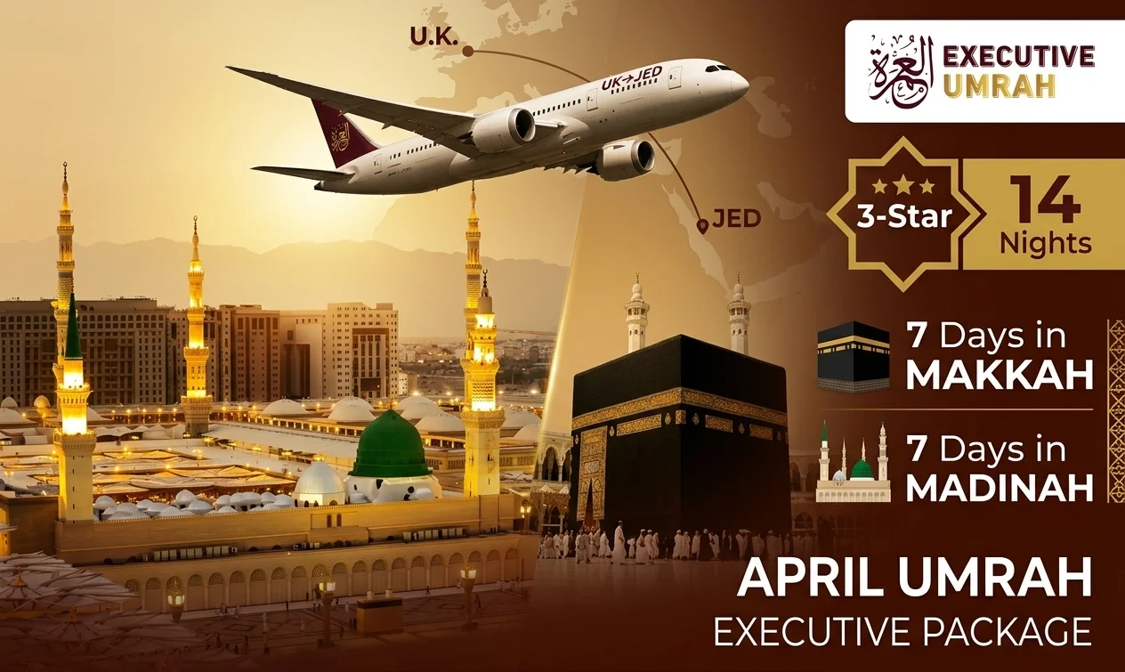 14 Nights Executive April Umrah